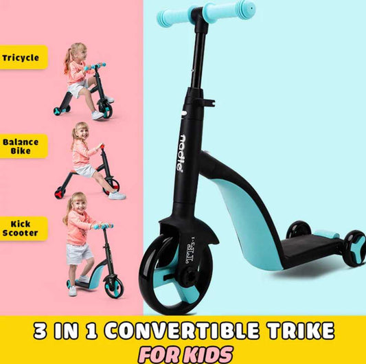 3-in-1 Kids Convertible Scooter © Available limited Stock