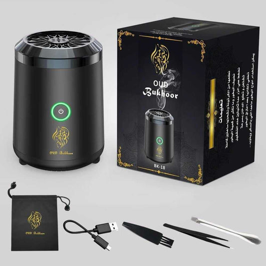 Portable Electronic Bakhoor Burner,Mini Incense Burner Bakhoor,